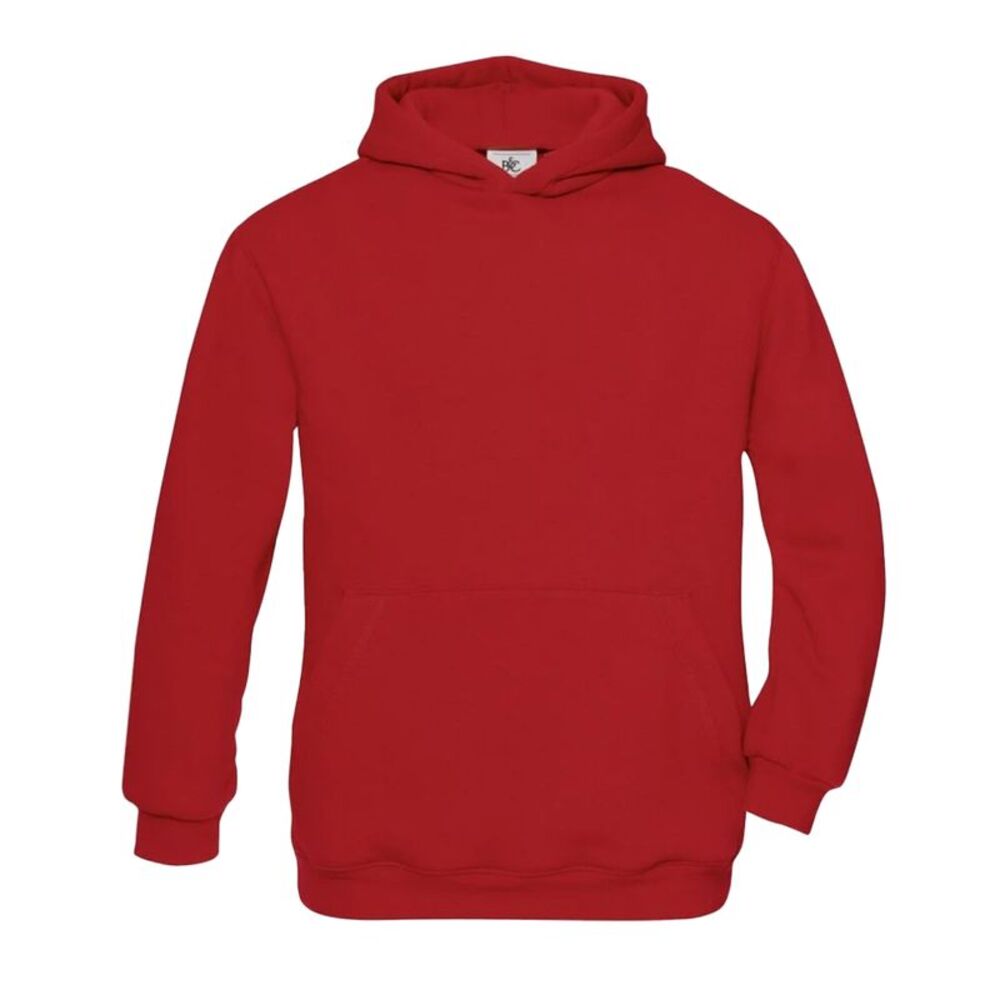 B&C Childrens/Kids ID.333 Hoodie / Red